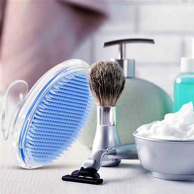 Exfoliating Brush to Treat and Prevent Razor Bumps and Ingrown Hairs