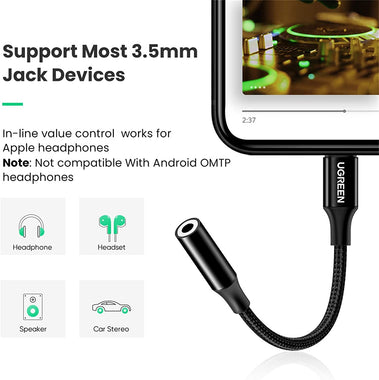 UGREEN Headphones Adapter for Apple