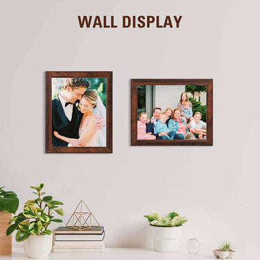 Picture Frames Brown Set of 10