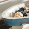 Wood Boat Bowl  22 by 8-Inch