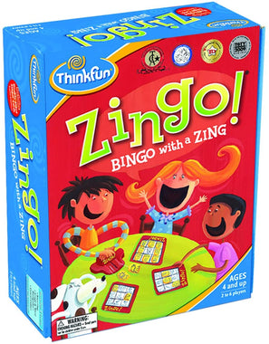 ThinkFun Zingo Bingo Award Winning  Game