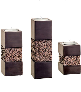 Tealight Candle Holders Table Decor Set