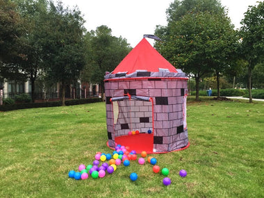 Knight's Castle Kids Play Tent -Indoor & Outdoor Children's Playhouse