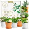 Deluxe Herb – 8 Variety Herb Garden Kit Indoor