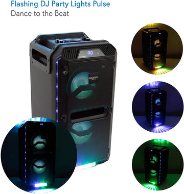 Portable Active PA Speaker System - 500W Outdoor Wireless Bluetooth Compatible System
