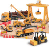 Construction Truck Toy Set, Cargo Transport Vehicles