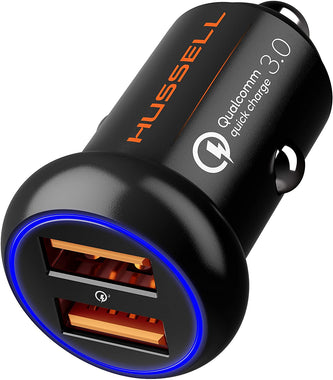 Car Charger Adapter, Metal USB Car Charger 