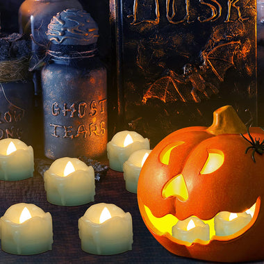 Tea Lights Candles with 6H Timer Decorations