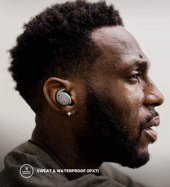Jaybird RUN XT True Wireless Headphones (Storm Grey/Glacier)