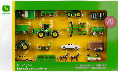 John Deere Toy Truck & Toy Tractor