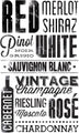 Wine Lovers Peel and Stick Wall Decals