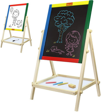 Double Sided Wooden Toddler Easel