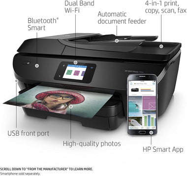 HP ENVY Photo 7855 All in One Photo Printer with Wireless Printing