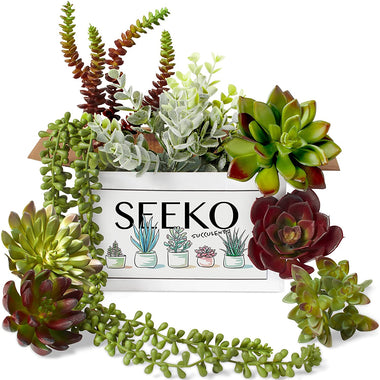 SEEKO Artificial Succulents