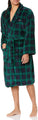 Tommy Hilfiger mens Plush Robe One Size Port