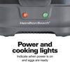 25505 Electric Cooker & Poacher, Removable Nonstick Tray Makes 2 in Under 10 Minutes