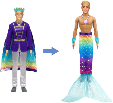Dreamtopia 2-in-1 Ken Doll (Blonde, 12-in) with Prince