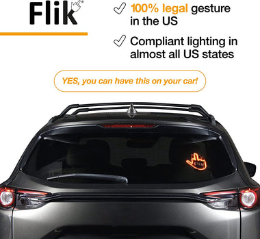 Flik Car Light Middle Finger
