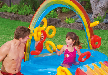 Intex Rainbow Ring Inflatable Play Center