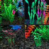 MyLifeUNIT Artificial Fish Tank Plants, Plastic Aquariums Plants Decorations