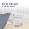 Crib Wedge for Babies with Deluxe Soft Plush