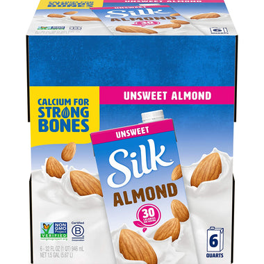 Silk Shelf-Stable Almondmilk  1 Quart (Pack of 6) (ASINPPOSPRME32477)