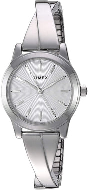Timex Women's Stretch Bangle Crisscross 25mm Watch