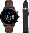 Fossil Gen 5 Carlyle Stainless Steel Touchscreen Smartwatch with Speaker