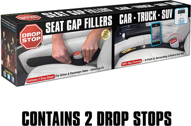 Drop Stop - Patented Car Seat Gap Filler (AS SEEN ON Shark Tank)