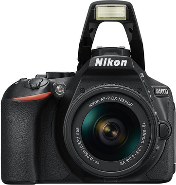 Nikon D5600 DSLR with 18-55mm f/3.5-5.6G VR and 70-300mm f/4.5-6.3G ED