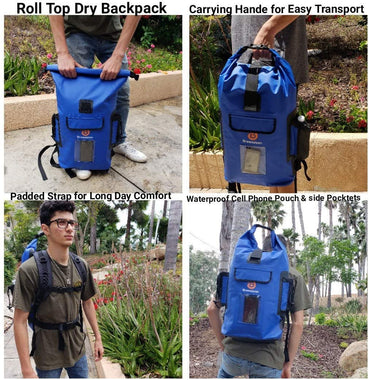 Dry Bags Backpack Waterproof 27L - Dry Sack