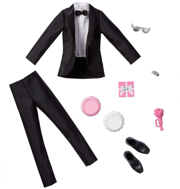 Bridal Outfit for Ken Doll with Tuxedo