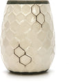 Hosley Ceramic Honeycomb Vase 7.5 Inch