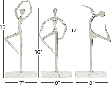 Deco 79  Terrazzo Modern Dancer Sculpture