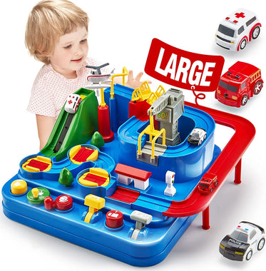 Toys for 3 Year Old Boys - Car Toys Rescue Game Toddler Toys