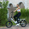 Ebike Folding Electric City Bike with 350W Motor, 36V 10.4AH Removable Battery