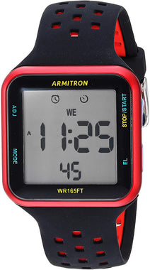 Armitron Sport Unisex 40/8417 Digital Chronograph Silicone Strap Watch