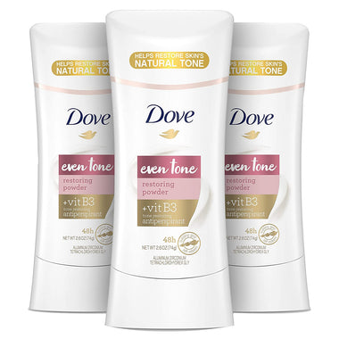 Dove Even Tone Antiperspirant Deodorant for Uneven Skin Tone Powder