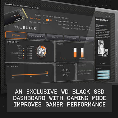 500GB WD_Black SN750  NVMe Internal Gaming SSD
