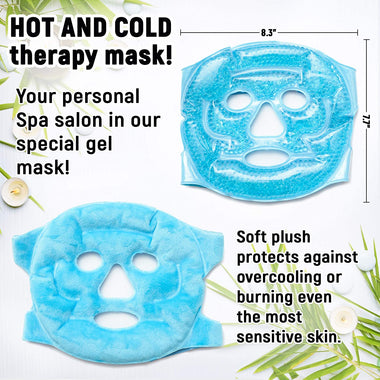 Sofida Cold Hot Gel Face Eye Mask - Reduce Puffy Dark Circles