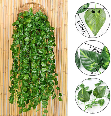 DearHouse Artificial Ivy Garland Leaf Plants