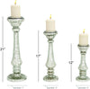 Deco 79 Glass Candle Holder