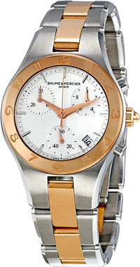 Baume & Mercier Women's MOA10016 Linea Silver Dial Watch