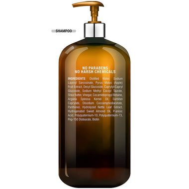 MAJESTIC PURE Apple Cider Vinegar Shampoo - Restores Shine & Reduces Itchy Scalp