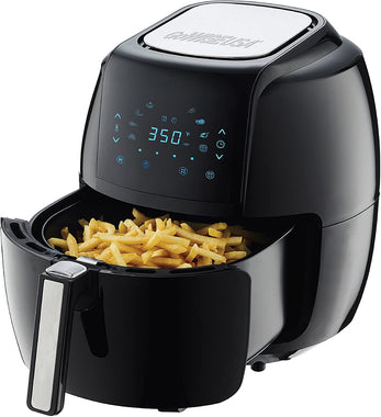 GoWISE USA 1700-Watt 5.8-QT 8-in-1 Digital Air Fryer with Recipe Book