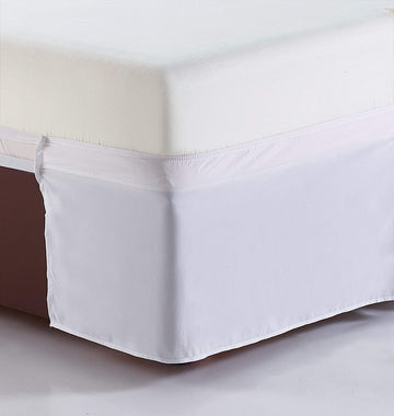 DE MOOCCI Wrap Around Style Tailored Bed Skirt