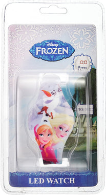 Kids' FZN3630 Frozen Anna and Elsa Watch With Graphic Band
