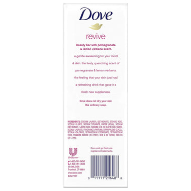 Dove Beauty Bar For Softer and Smoother Skin Pomegranate