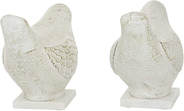 Deco 79  Ceramic  Cottage Bird Sculpture