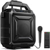 Bomaker 500W PA System Rechargeable, 6 EQ Mode Karaoke DJ Machine
